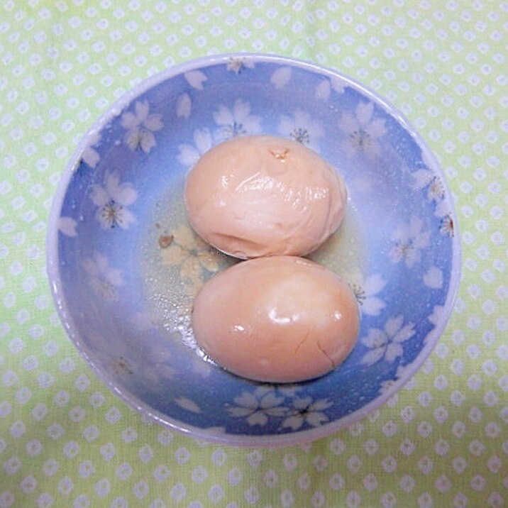 牛すじだしde煮玉子